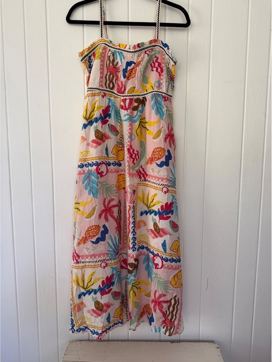 Blu Pepper Dresses & Skirts - Blu Pepper Women's Small Tropical Print Sleeveless Maxi Dress